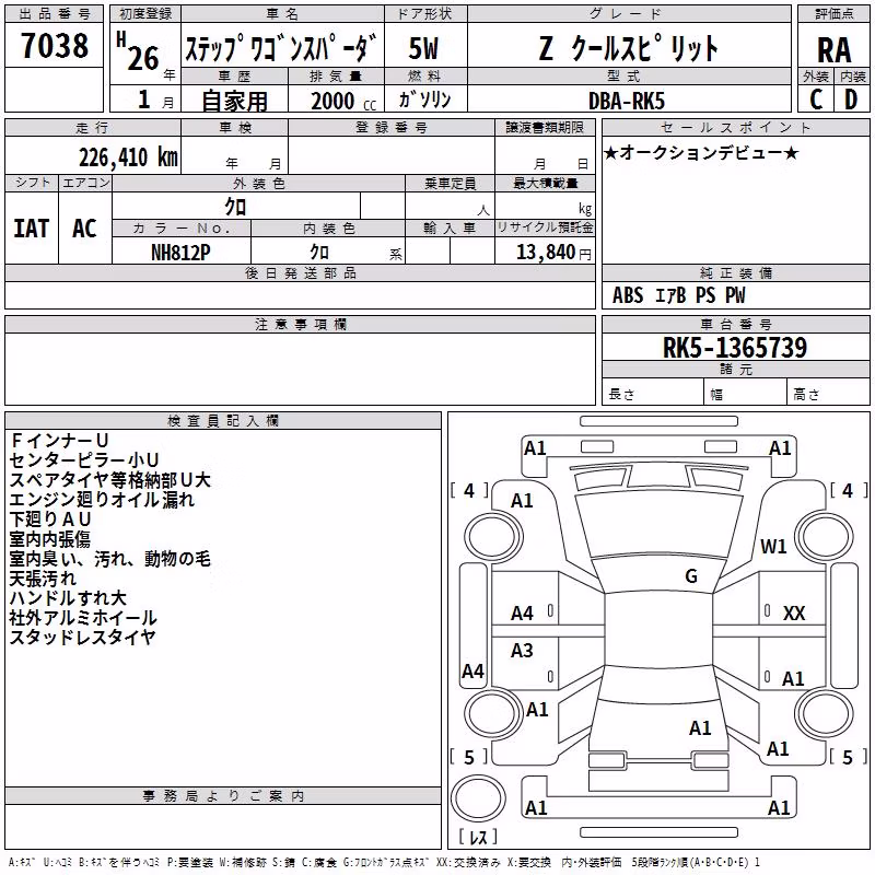 HONDA STEPWGN