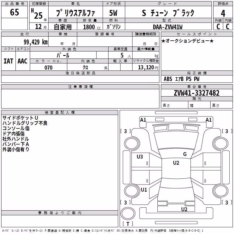 TOYOTA PRIUS ALPHA