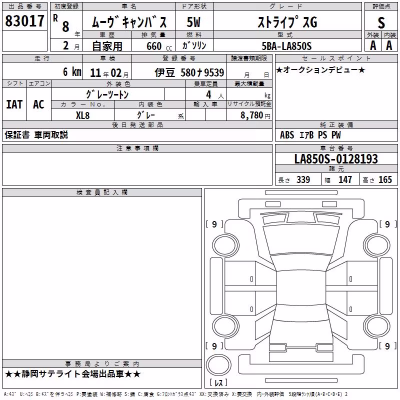DAIHATSU MOVE CANBUS