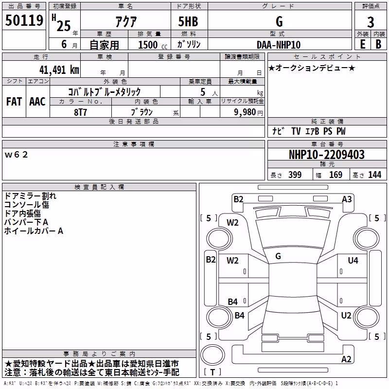 TOYOTA AQUA