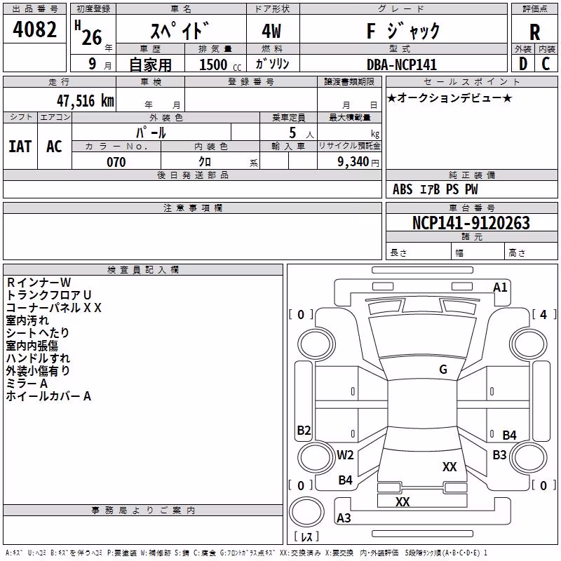 TOYOTA SPADE