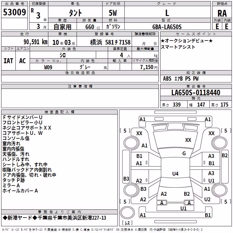 DAIHATSU TANTO