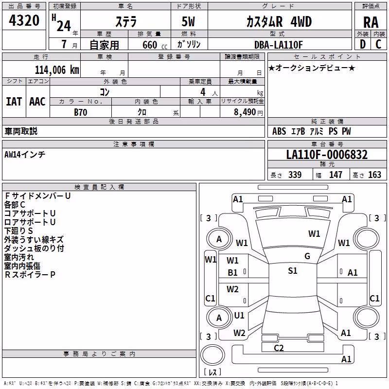 SUBARU STELLA