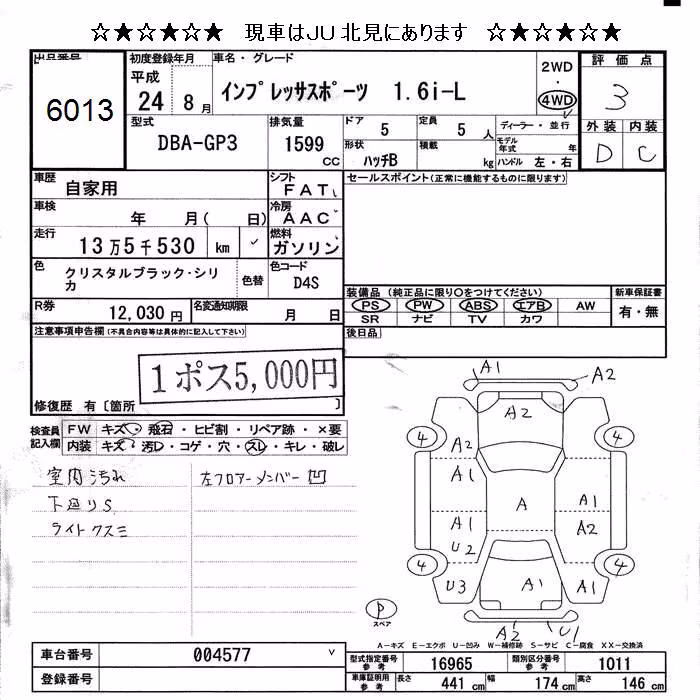 SUBARU IMPREZA