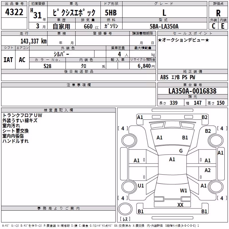 TOYOTA PIXIS EPOCH
