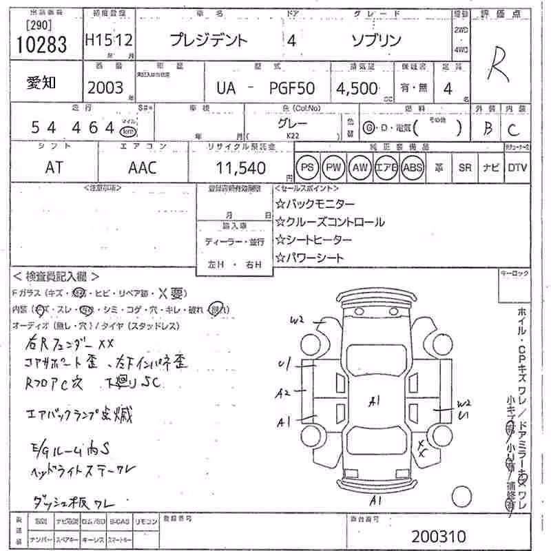 NISSAN PRESIDENT