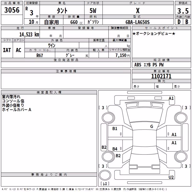 DAIHATSU TANTO