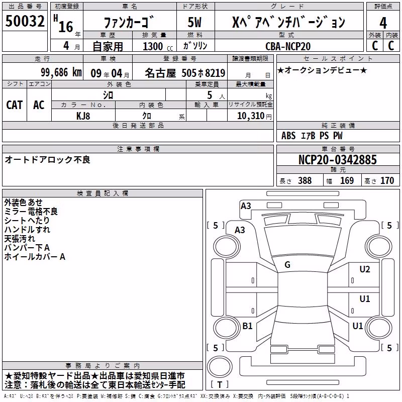 TOYOTA FUNCARGO