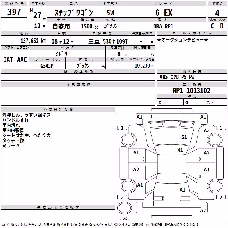 HONDA STEPWGN
