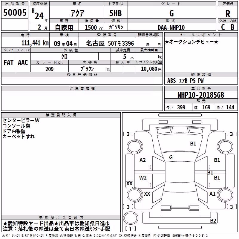 TOYOTA AQUA