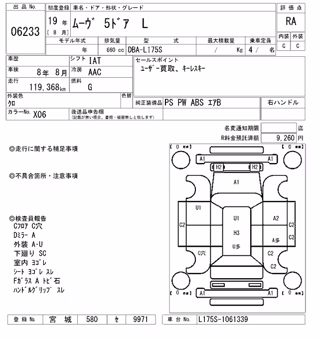 DAIHATSU MOVE