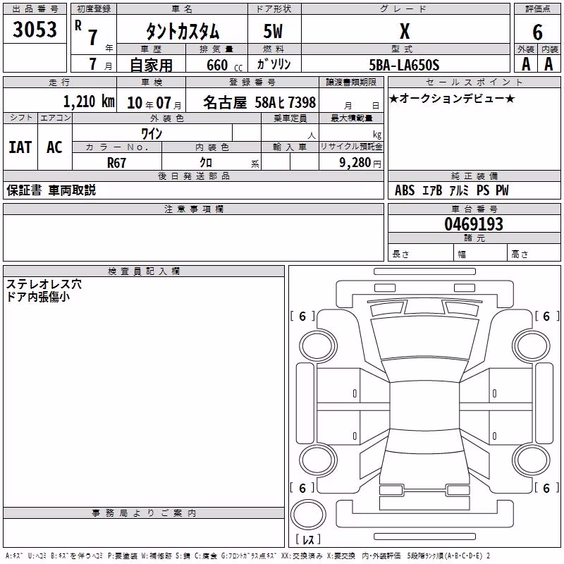 DAIHATSU TANTO