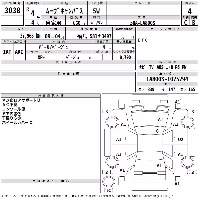 DAIHATSU MOVE CANBUS