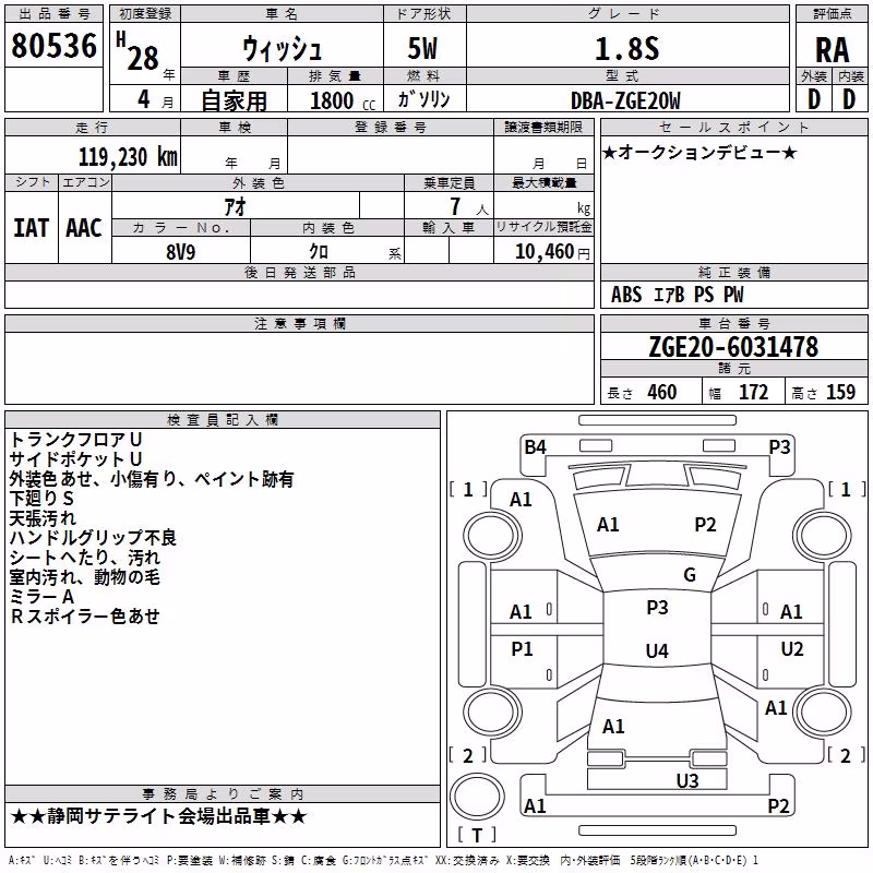 TOYOTA WISH