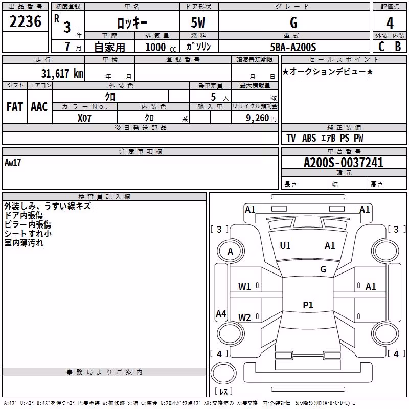 DAIHATSU ROCKY