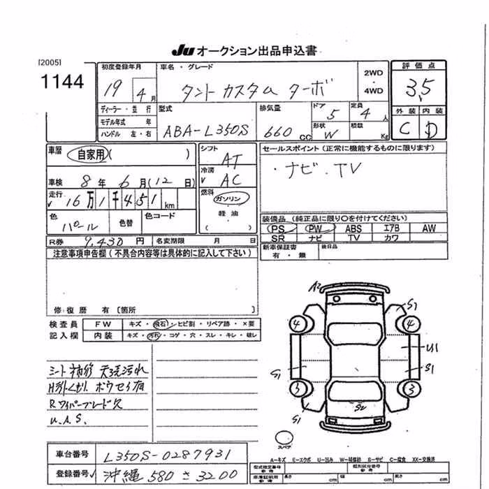 DAIHATSU TANTO