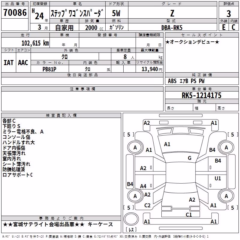 HONDA STEPWGN
