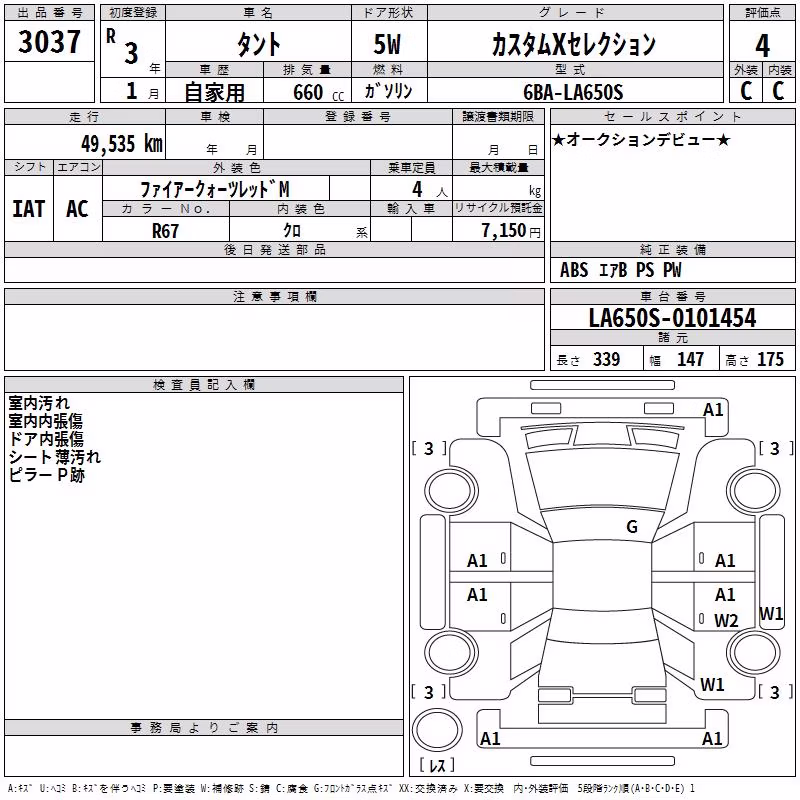 DAIHATSU TANTO