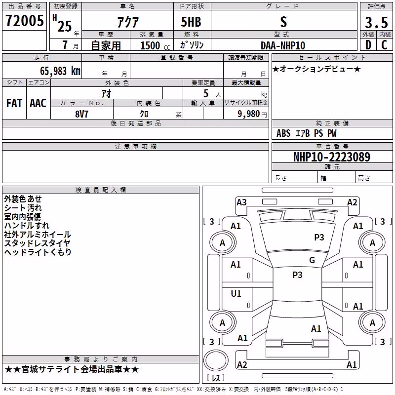 TOYOTA AQUA