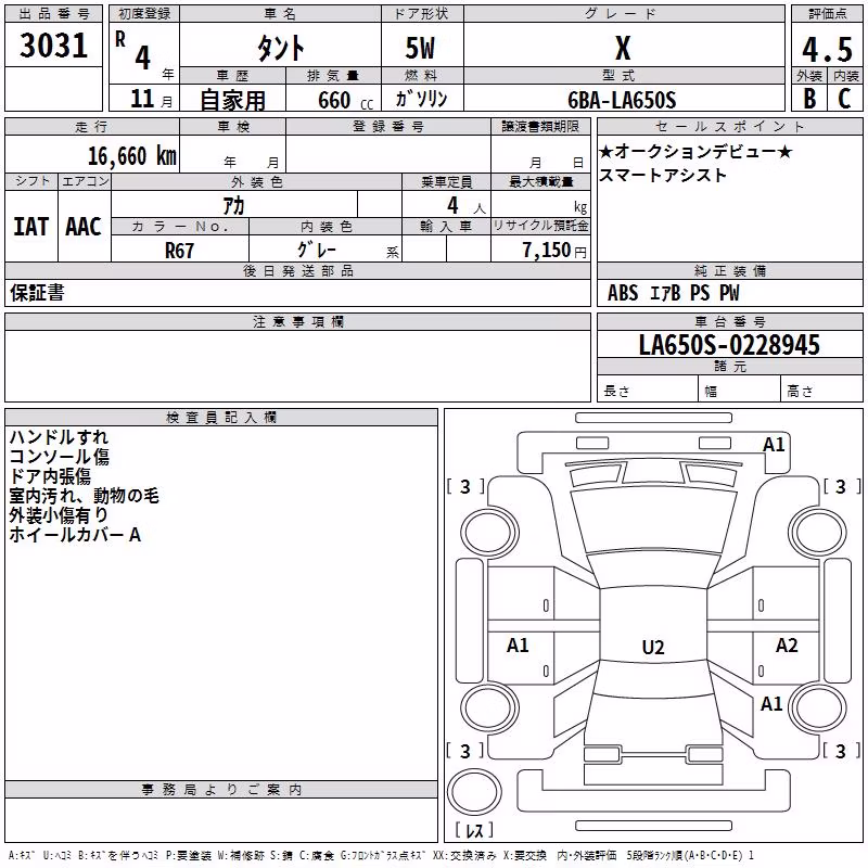 DAIHATSU TANTO