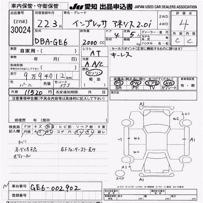 SUBARU IMPREZA