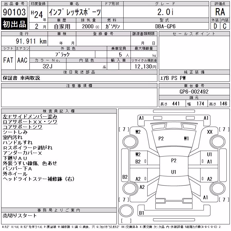 SUBARU IMPREZA