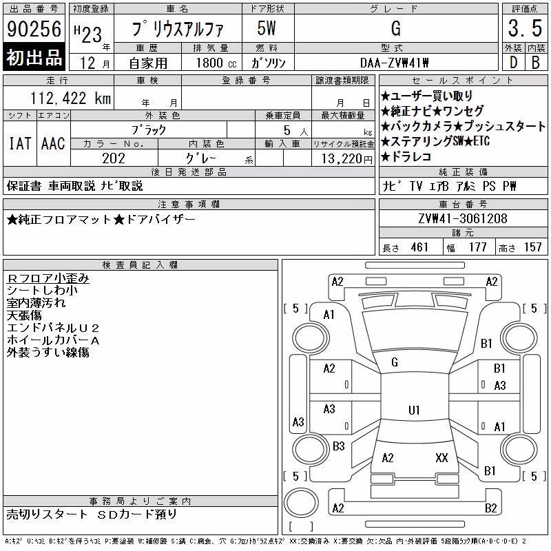 TOYOTA PRIUS ALPHA