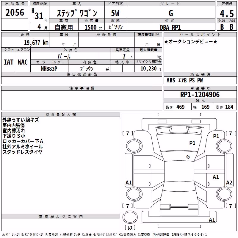 HONDA STEPWGN