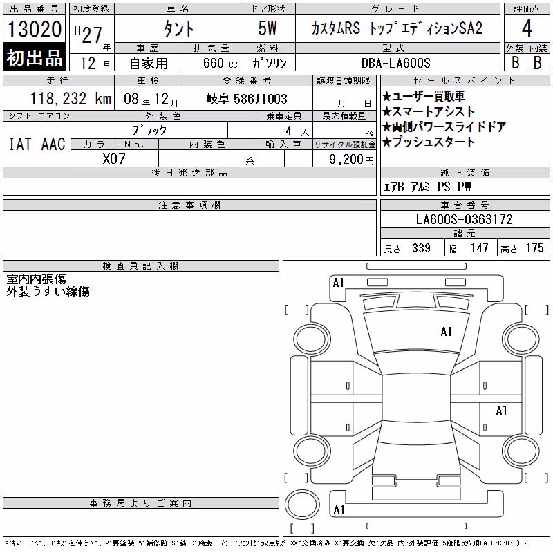 DAIHATSU TANTO