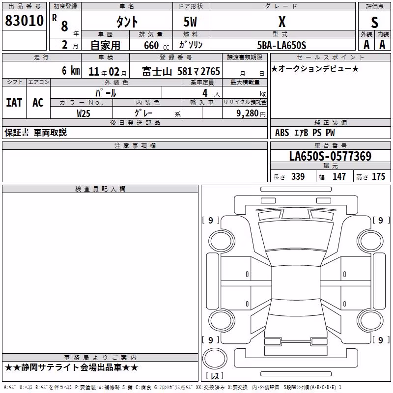 DAIHATSU TANTO