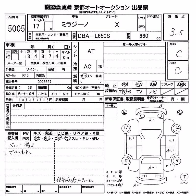 DAIHATSU MIRA GINO