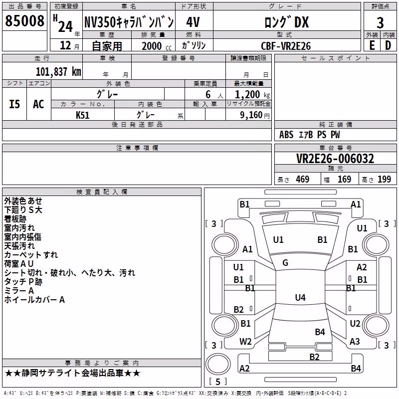 NISSAN NV350 CARAVAN