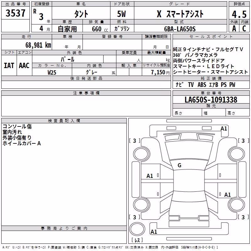 DAIHATSU TANTO
