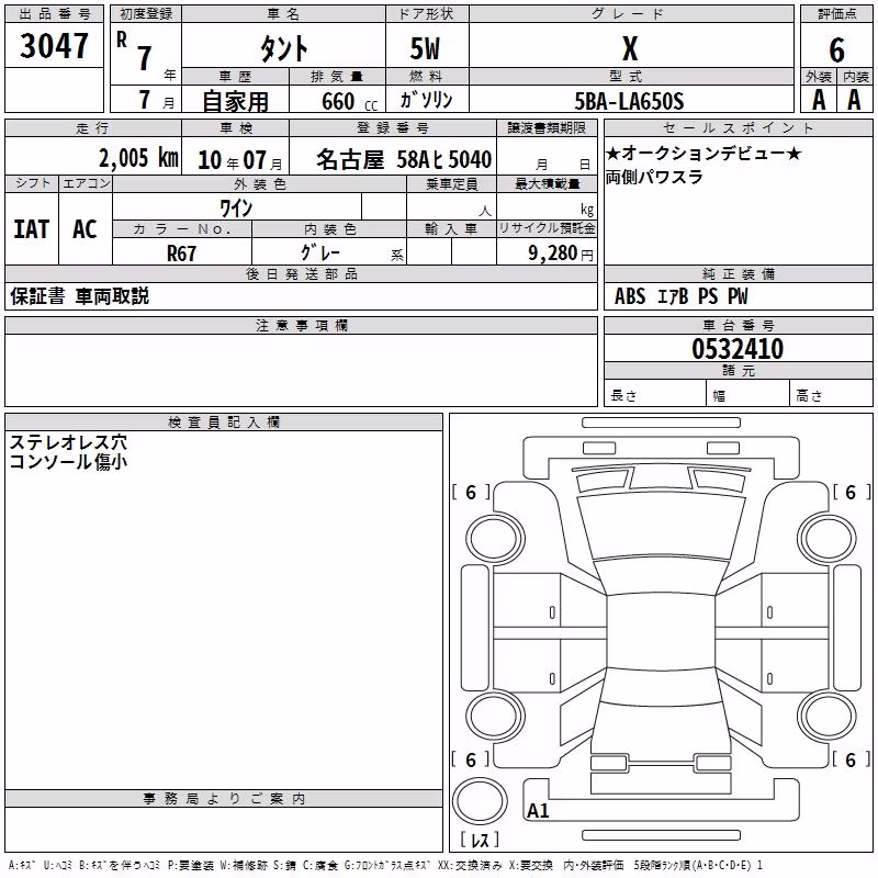 DAIHATSU TANTO