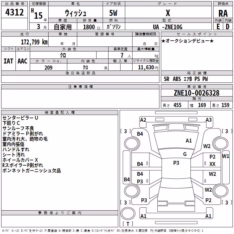 TOYOTA WISH