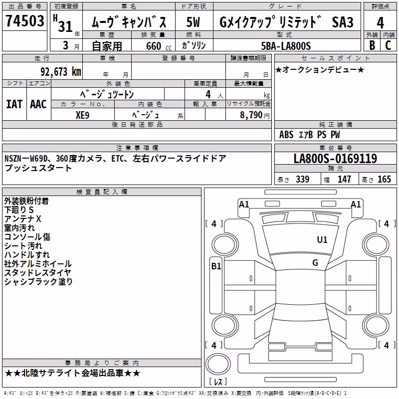DAIHATSU MOVE CANBUS