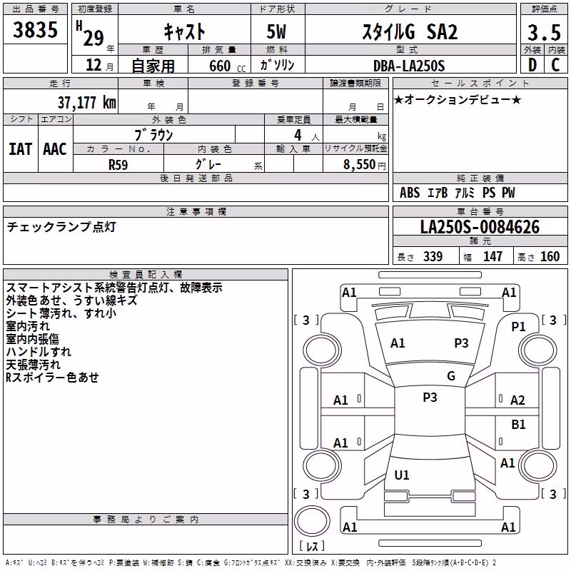 DAIHATSU CAST