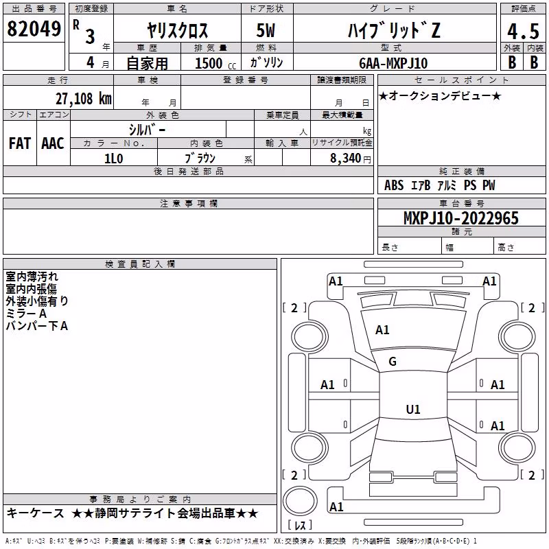 TOYOTA YARIS CROSS