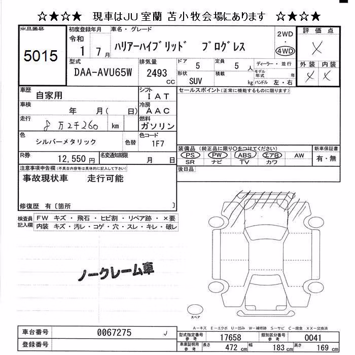 TOYOTA HARRIER