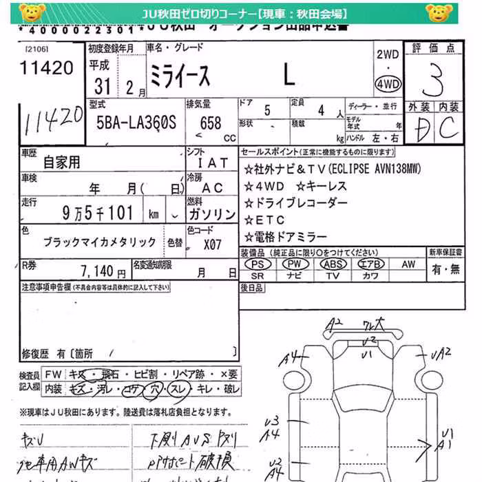 DAIHATSU MIRA E:S