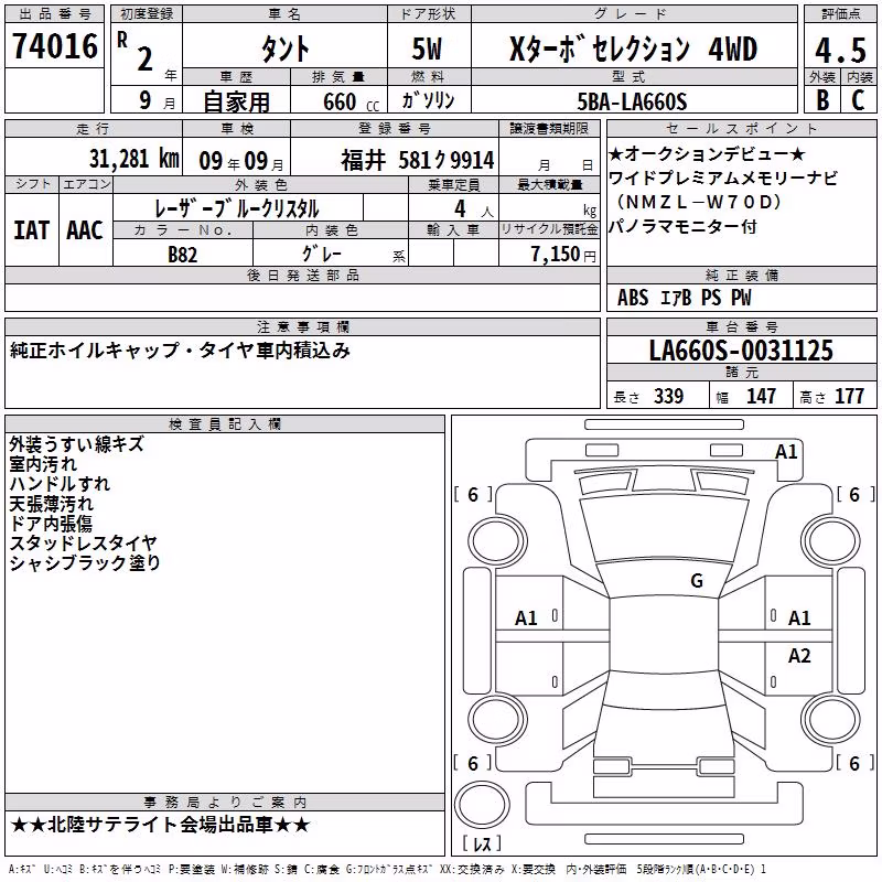 DAIHATSU TANTO
