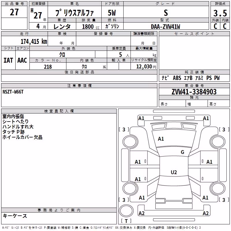 TOYOTA PRIUS ALPHA