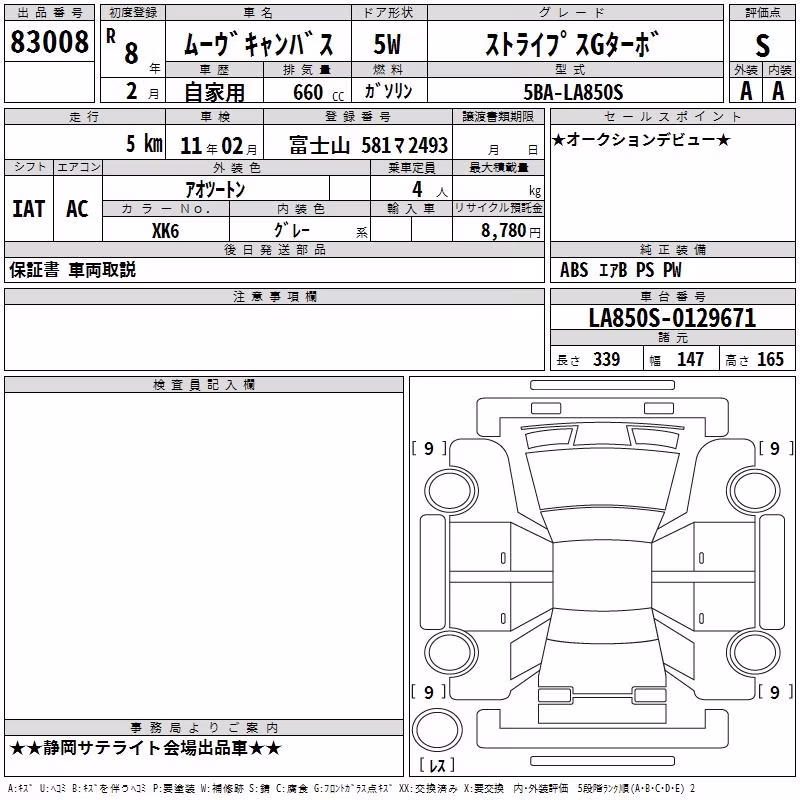 DAIHATSU MOVE CANBUS