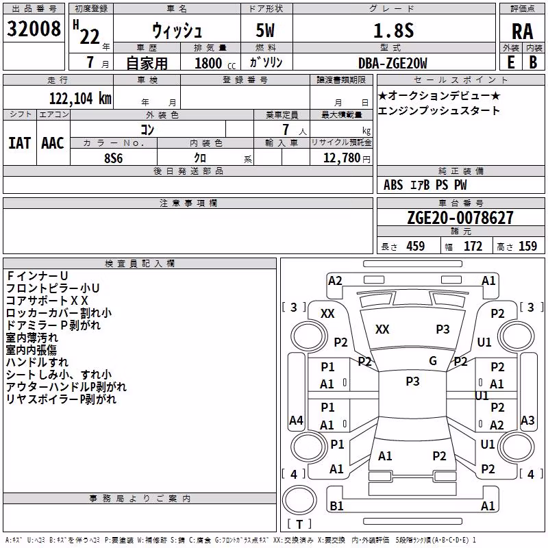 TOYOTA WISH