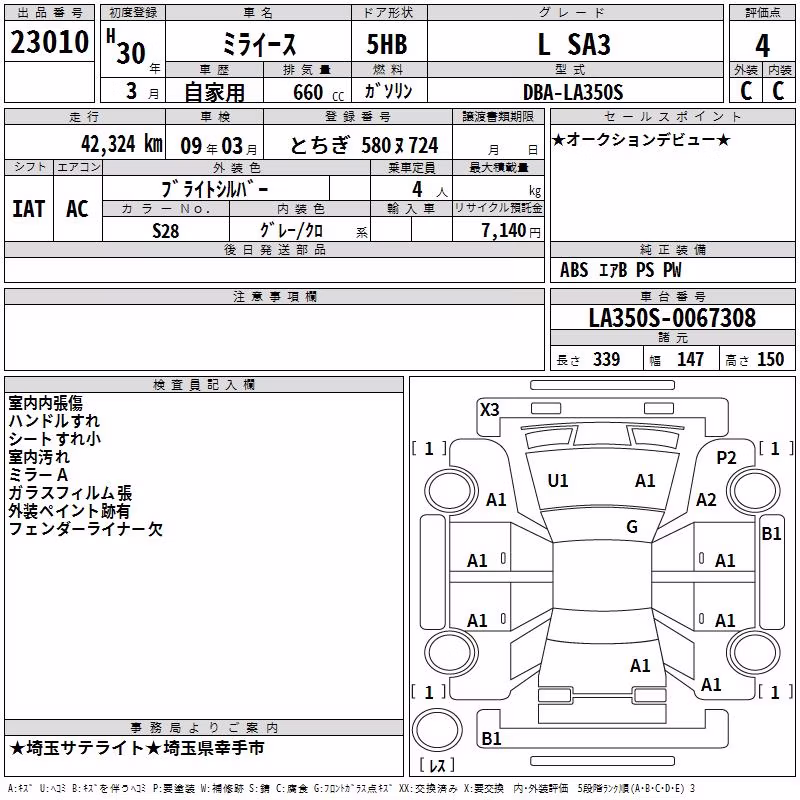 DAIHATSU MIRA E:S