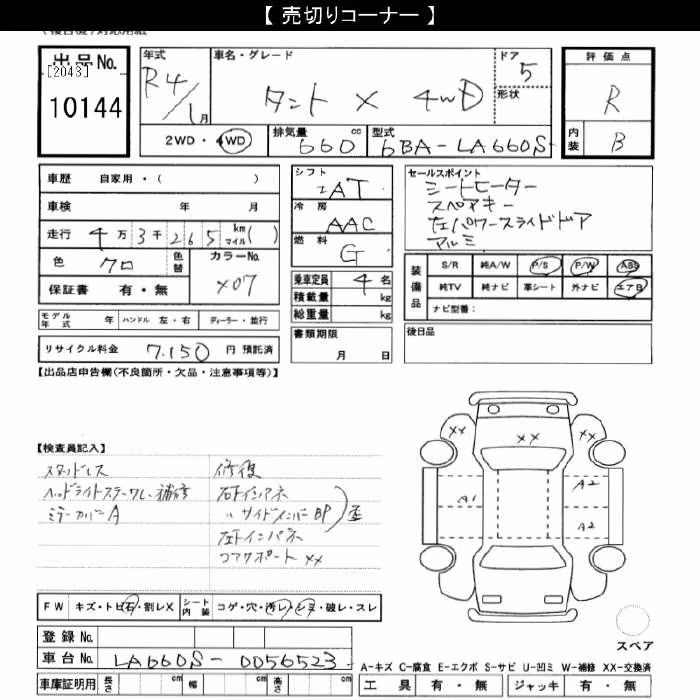 DAIHATSU TANTO