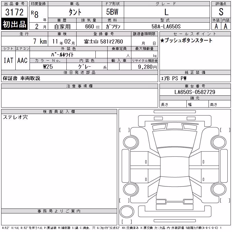 DAIHATSU TANTO