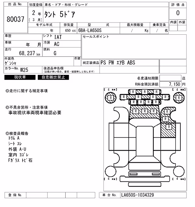 DAIHATSU TANTO