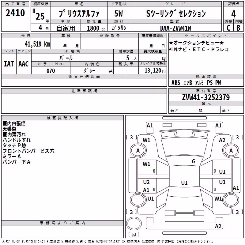 TOYOTA PRIUS ALPHA