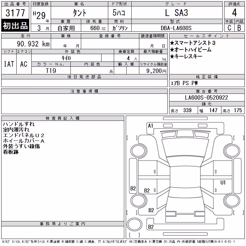 DAIHATSU TANTO